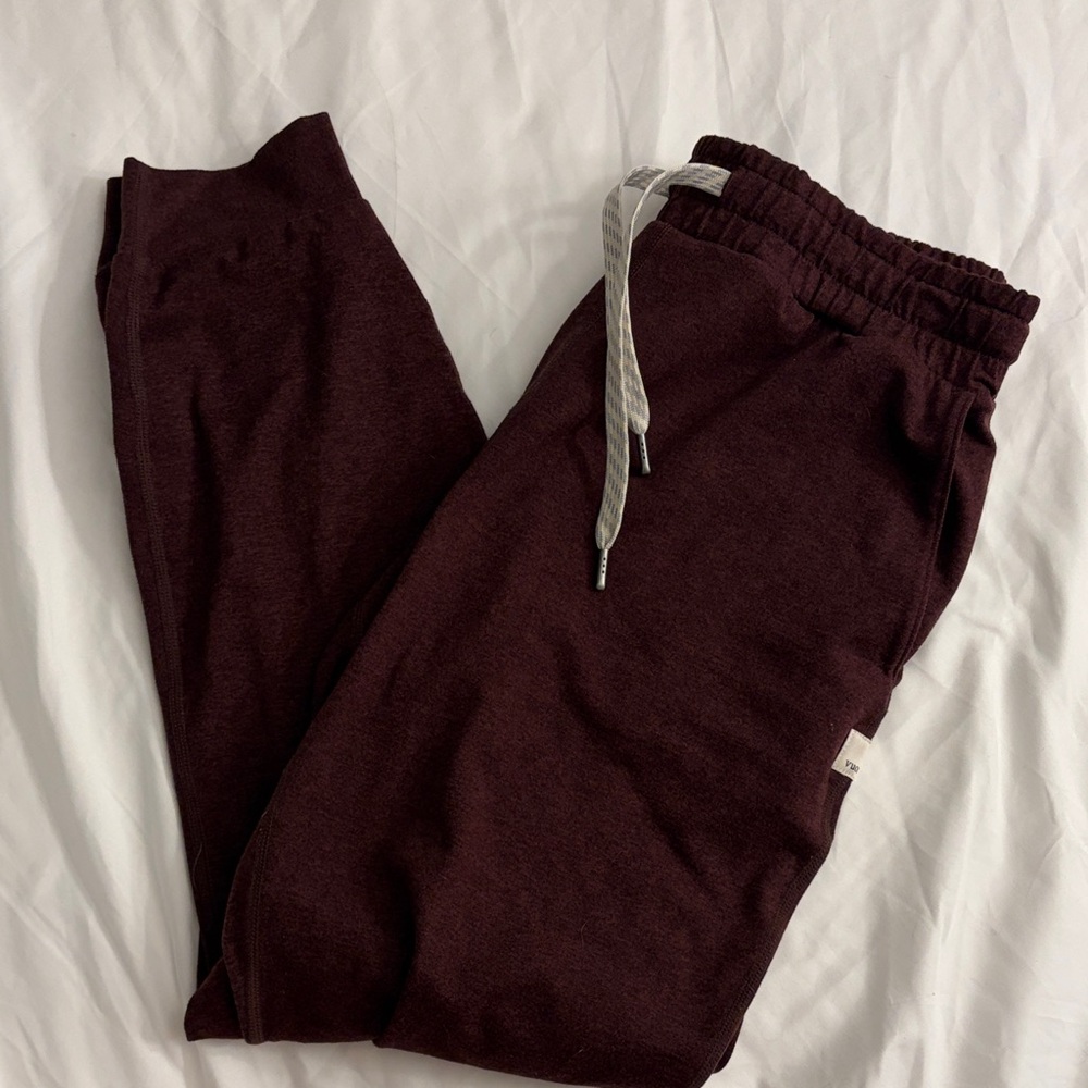 Vuori Dark Maroon Joggers
